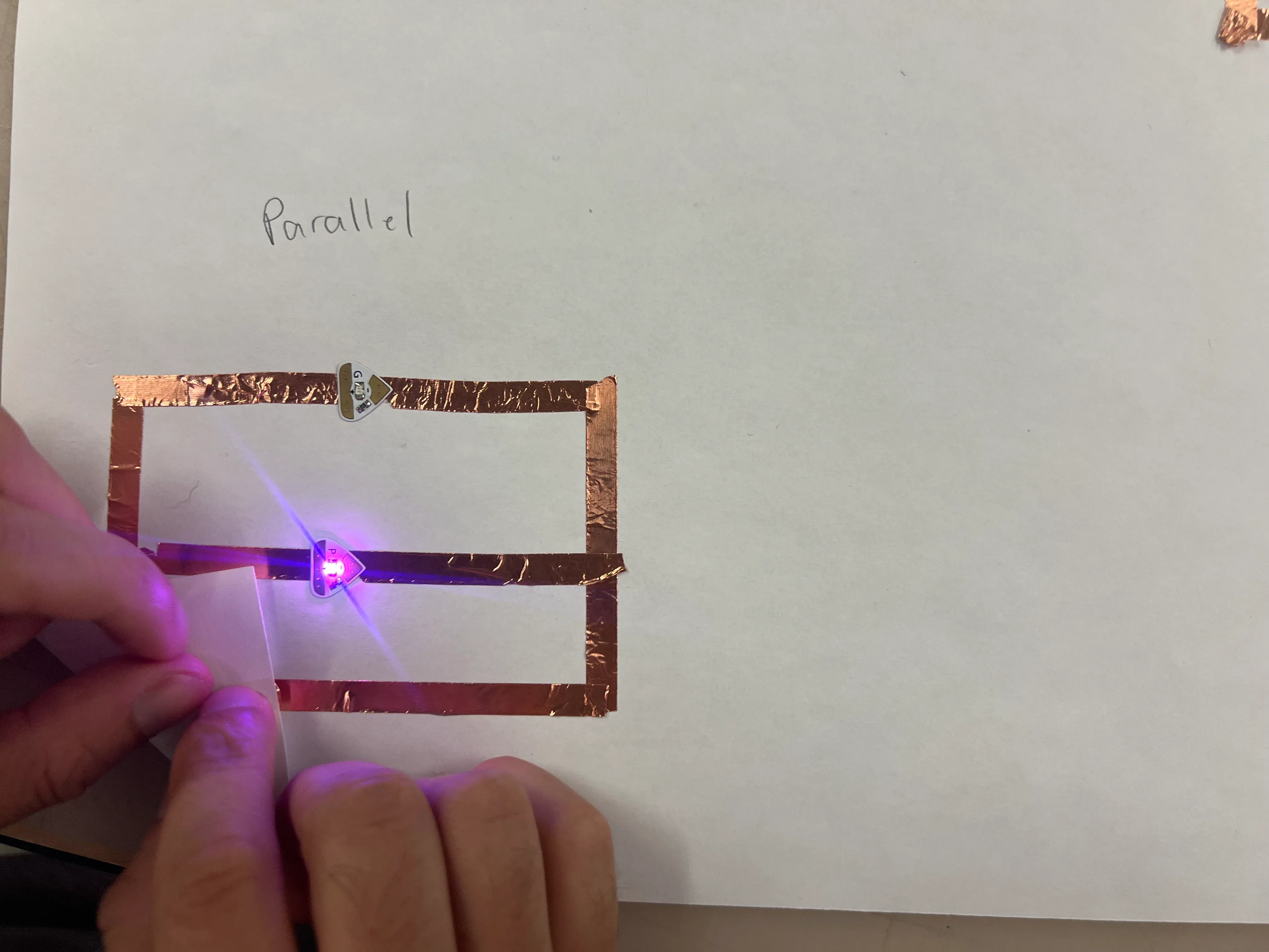 Parallel circuit semi-working
