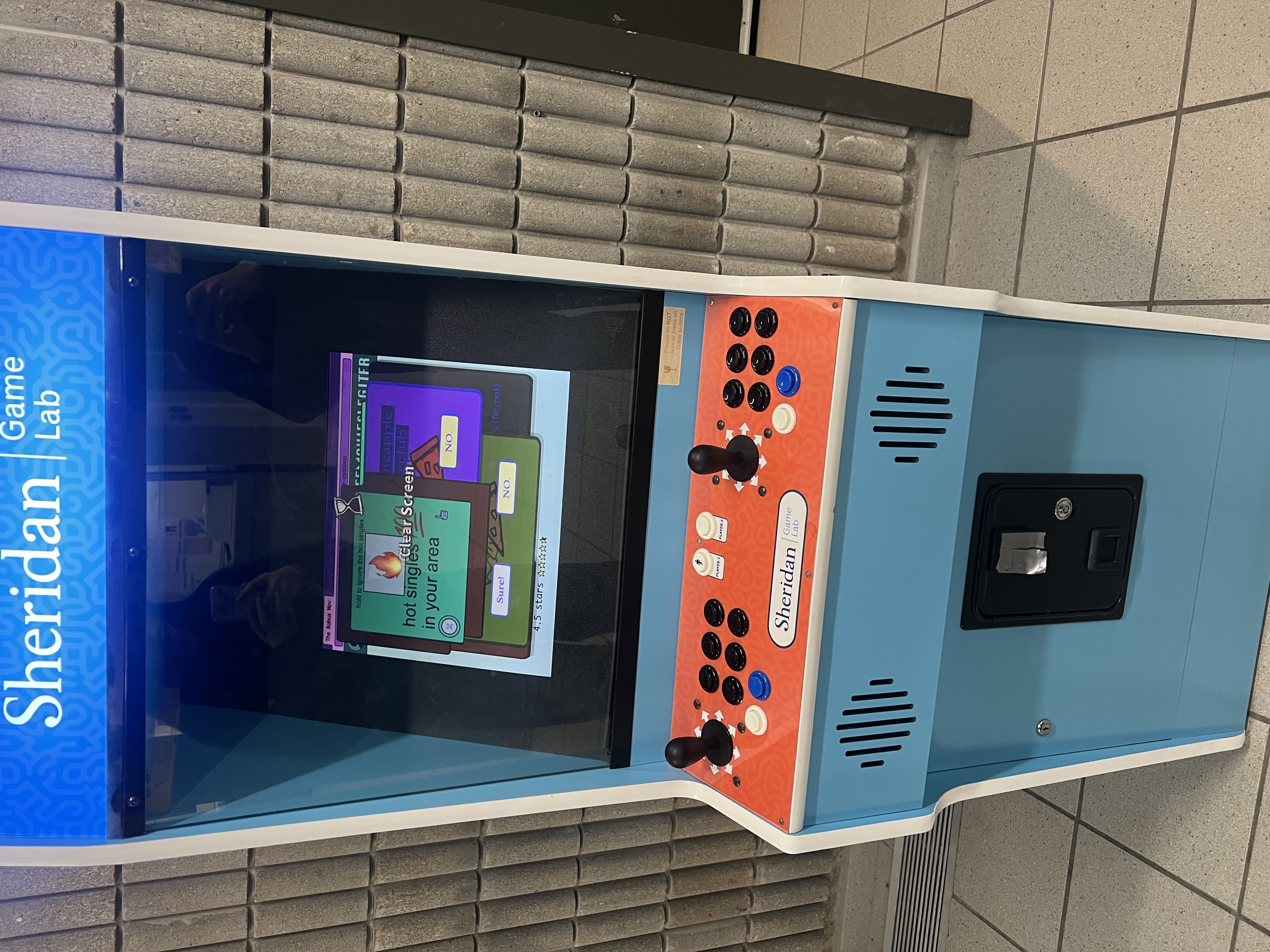 Interacting with arcade sound at Sheridan